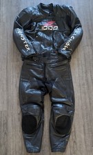 Harpers Leather Hand Made Monster Leather Motorcycle Jacket 44 & Trousers 32