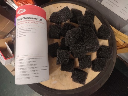 Petrol fuel tank foam inserts - fuel,