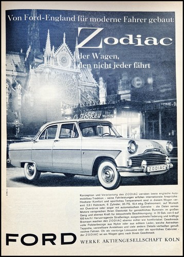 1960 ford zodiac - ford, (gb)