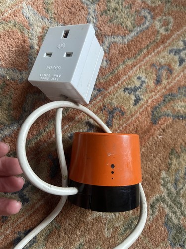 Vintage orange black - m.k,