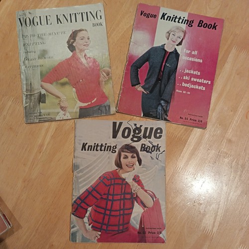 Lot vintage 1950s vogue - x,