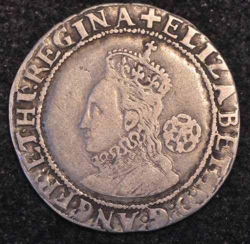 Elizabeth 1st sixpence 1579 - 1st,
