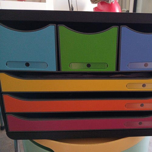 Exacompta desk storage unit - storage, unit.