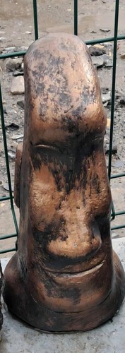 Easter island head mold latex - mold,