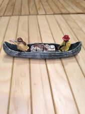 Vintage Britains Trapper Canoe - 54mm - Plastic - Toy Soldiers - 1970s