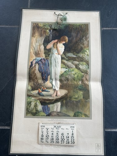 1926 vintage calendar elise - 1926,