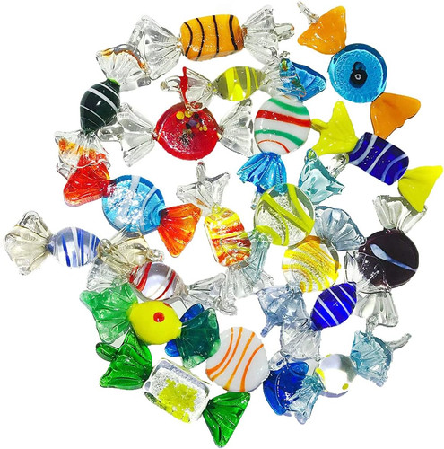 Vintage murano glass candy - vintage,