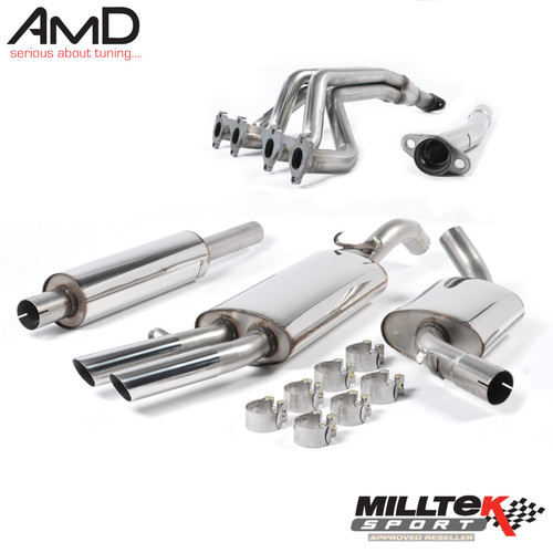 Milltek mk2 golf gti 16v - mk2,