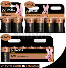 DURACELL PLUS SIZE D 100% LIFE