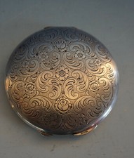 RS0220-117: Art Nouveau Mirror Folding Mirror 835er Silver