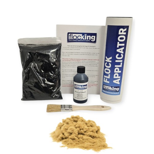 Flocking kit sand beige - flocking, small