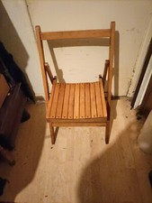 Set 4 Folding Church Chairs