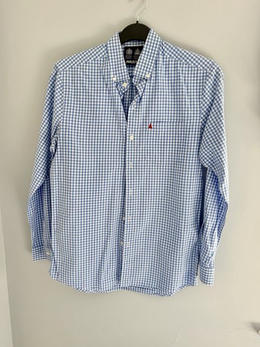 Musto blue white gingham - blue,