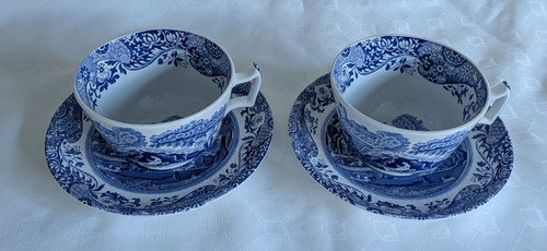 Spode blue italian breakfast - ,