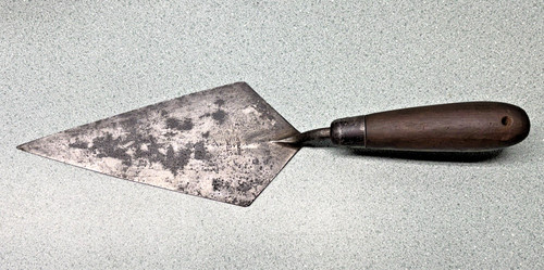 Plaster cement trowel tool - plaster,