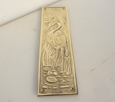 Brass Finger Plate Push Door