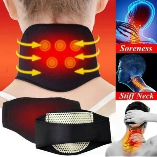 Self heating neck brace - heating,