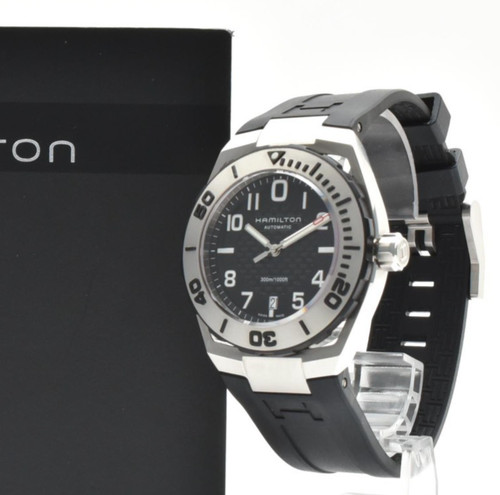 Hamilton khaki navy sub - navy,