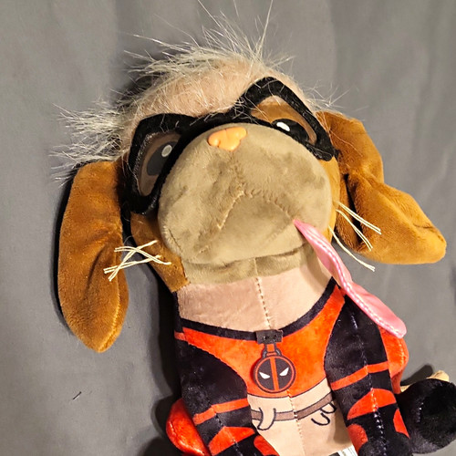 Deadpool dog plush stuffed - deadpool,