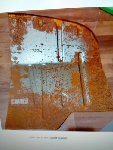 Cab floor repair lhd - floor, 68-72