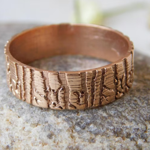 Solid pure copper - copper, minimalist