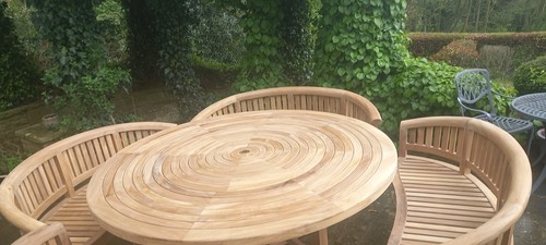 Turnworth teak 180cm - turnworth, round