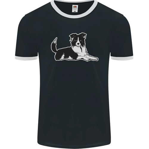 Border collie dog mens - a,