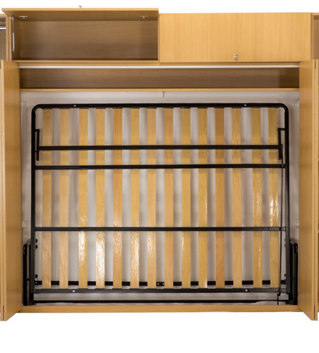Horizontal king size wall - wall, bed