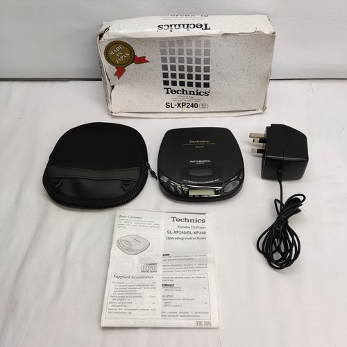 Technics xp240 portable - technics,
