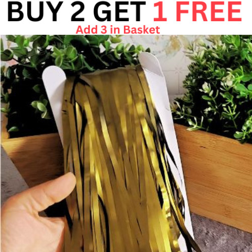 Foil fringe tinsel - foil,