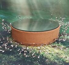 16 INCH RUSTIC MIRRORED