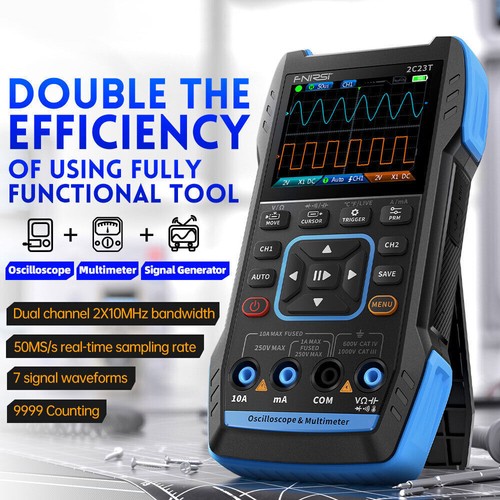 Dual channel 1 multimeter - dual-channel, 3-in-1