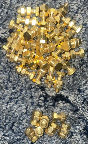 Brass bolts nuts - bolts, 2