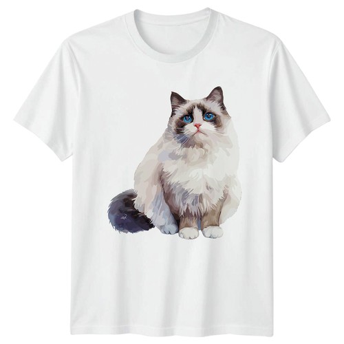 Ragdoll cat shirt - cat, fluffy