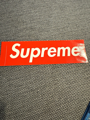 Supreme bogo box logo - logo, sticker