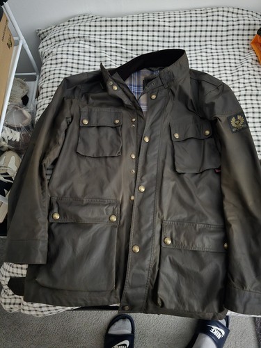 Belstaff trialmaster green - trialmaster,