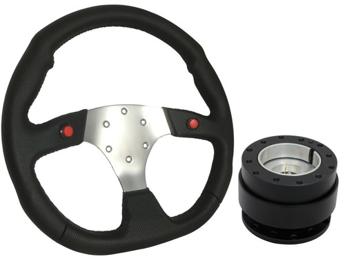 Chrome sports steering - f1,
