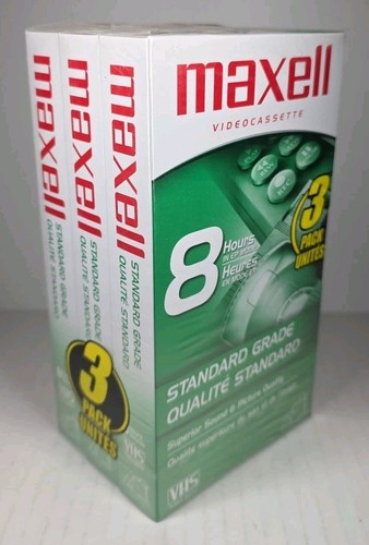 Maxell pack standard grade - maxell, 3-pack