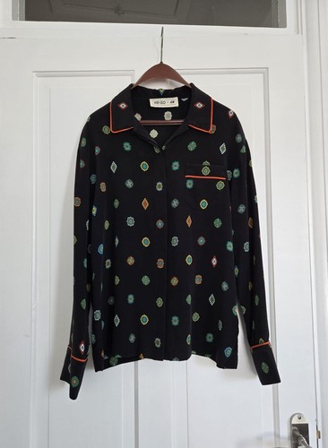 Kenzo black silk - hm,