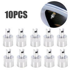 Chrome Slotted Head Valve Stem