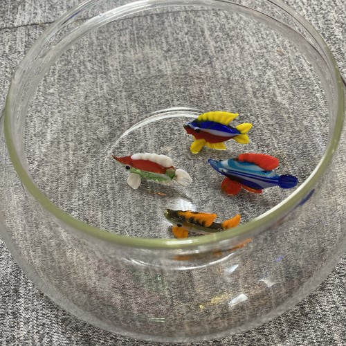 Venetian glass bowl with - glass,