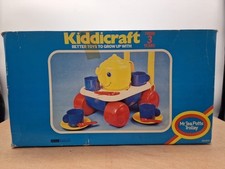 Kiddicraft Mr Tea Potts Trolley 1980s Retro Vintage Toy Boxed A23