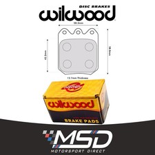 Wilwood BP-10 Brake Pads Fits