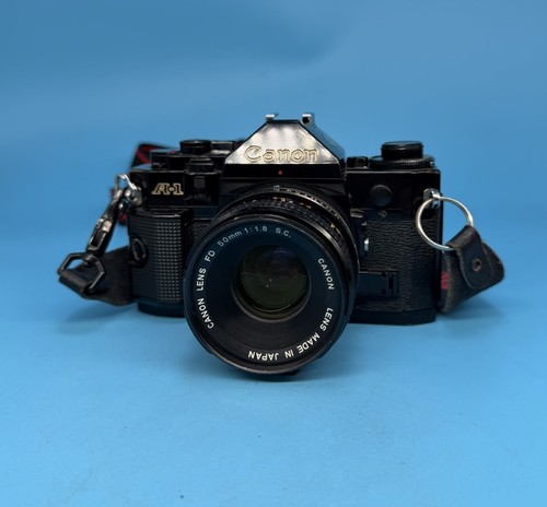 Canon 35mm slr film camera - a-1,