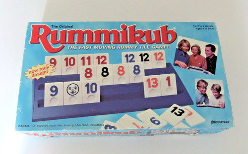 Vintage original rummikub - original, game