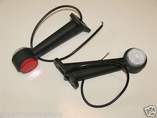 2 X LED TRAILER RUBBER SIDE