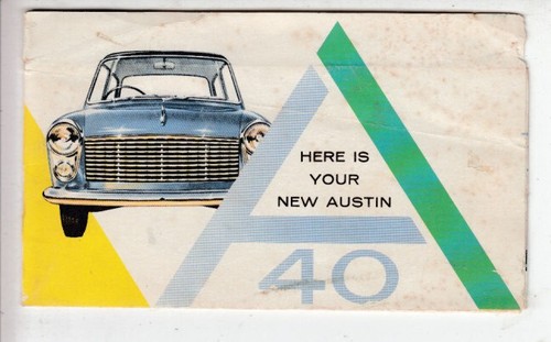 1960 austin a40 farina - austin, bmc