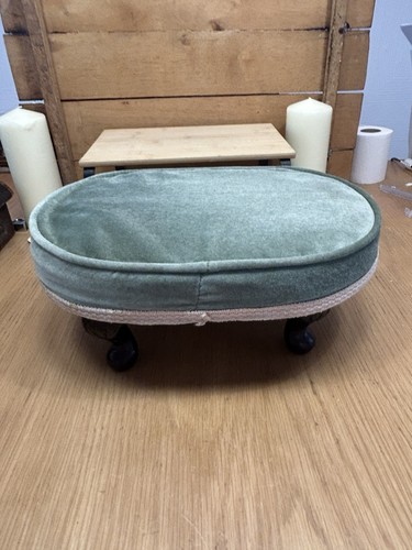 Vintage style foot stool - vintage,