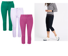 Ladies Ex M&S Mid Rise Cropped