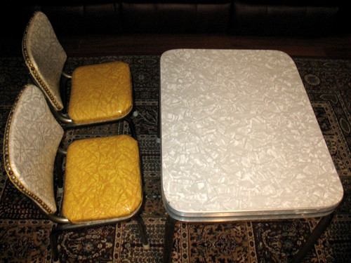 Vintage 1950 formica - vintage, 1950's